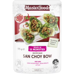 Photo of Masterfoods™ Ready In 15 Minutes San Choy Bow Recipe Base 175 G
