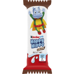 Photo of Kinder Happy Hippo T1 Cocoa 21gm