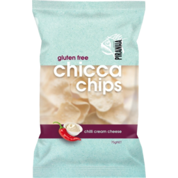 Photo of Piranha Gluten Free Chilli Cream Cheese Chicca Chips 75g