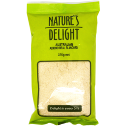 Photo of Natures Delight Australian Almond Meal Blanched 375g