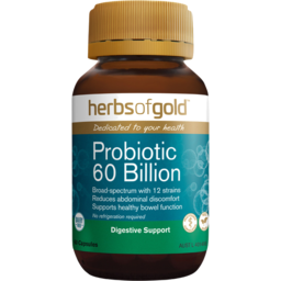 Photo of HERBS OF GOLD Probiotic 60 Billion 60caps