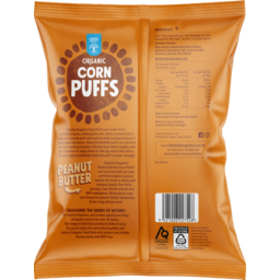 Photo of Chantal Organics Corn Puffs Peanut Butter 90g
