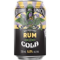 Photo of Brookvale Union Rum & Cola Can