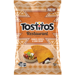 Photo of Tostitos Restaurant Style Smoked Chipotle & Sour Cream Tortilla Chips