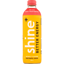 Photo of Shine + Nootropic Peach Passionfruit Drink