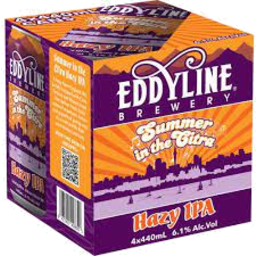 Photo of Eddyline Summer in Citra Hazy IPA 4 Pack