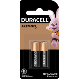 Photo of Duracell Specialty A23/Mn21 Alkaline Batteries 2 Pack