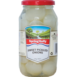 Photo of Spring Gully Sweet White Pickled Onions 500g