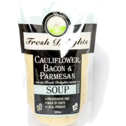 Photo of Fresh Delights Soup Cauliflower Bacon & Parmesan 600ml