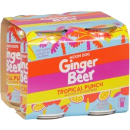 Photo of Moon Dog Tropical Punch Alcoholic Ginger Beer 4pk