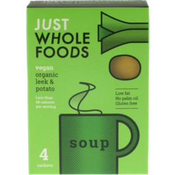 Photo of Just Wholefoods Organic Leek & Potato Soup