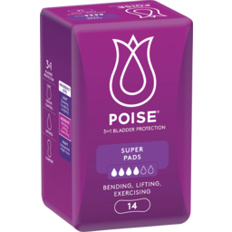 Photo of Poise Pads For Bladder Leaks Super 14 Pack 