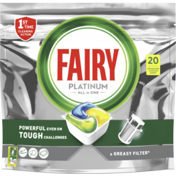 Photo of Fairy Platinum All In One Lemon Automatic Dishwasher 20.0x