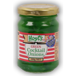 Photo of Hoyts Cocktail Onions Green 150g