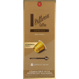 Photo of Vittoria Coffee Capsules Aluminum Espresso 10pk