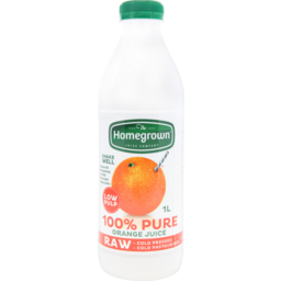 Photo of The Homegrown Juice Company Orange Low Pulp 1L