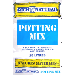 Photo of Rich'n'nat Potting Mix 25lt