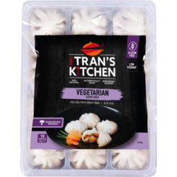 Photo of Mrs Trans Kitchen Vegetarian Dumplings 300g