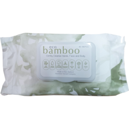 Photo of Eco Bamboo Hands Face & Body Wipes 80 Pack