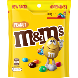 Photo of M&M’S Peanut Milk Chocolate Snack & Share Bag 380g