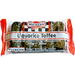 Photo of Walkers Toffee Liquorice 100gm