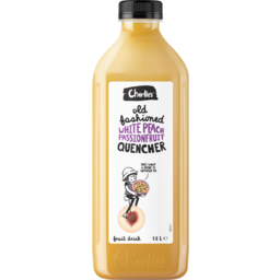 Photo of Charlie's Quencher White Peach & Passionfruit 1.5L