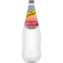 Photo of Schweppes Infused Raspberry Natural Mineral Water Bottle 1.1l