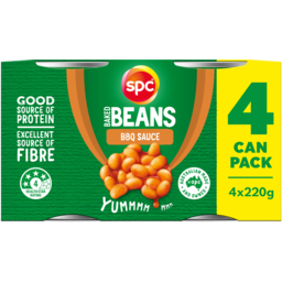 Photo of Spc Baked Beans BBQ Multipack 4x220g
