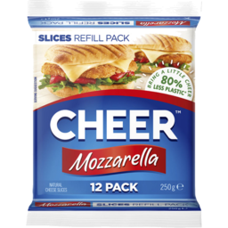 Photo of Cheer Cheese Mozzarella Slice Refill