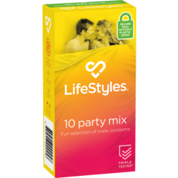 Photo of Lifestyles Party Mix Condoms 10 Pack 