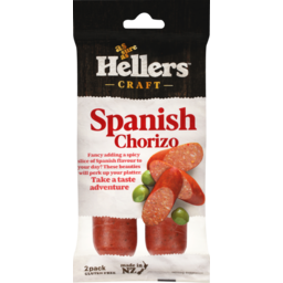 Photo of Hellers Spanish Chorizo Twin Pack 