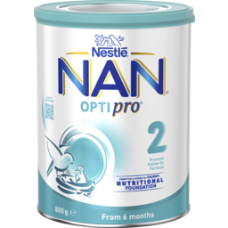 Photo of Nestle Nan Optipro 2 Premium Baby Follow-On Formula Powder, From 6 To 12 Months – 800g