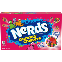 Photo of Wonka Nerds Gummy Clusters Candy