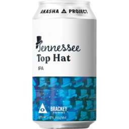 Photo of Akasha x Bracket Tennesse Top Hat IPA Can