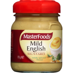 Photo of Masterfoods Mild English Mustard 175g 175g