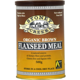 Photo of Stoney Creek Flaxseed Meal Brown 500g