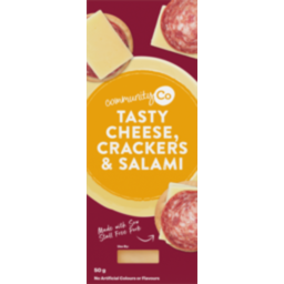 Photo of Community Co Salami, Tasty Cheese & Crackers