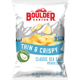 Photo of 	Boulder Chips Thin Avocado Oil Salt 170.1g