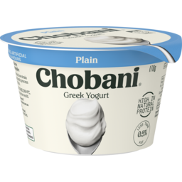 Photo of Yoghurt, Chobani Plain Greek 170 gm