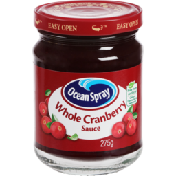 Photo of Ocean Spray Sauce Cranberry Whole Berry 275g