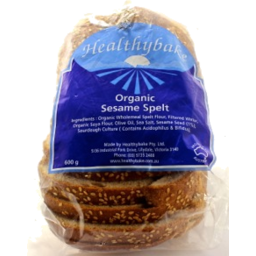 Photo of Healthybake Organic Sesame Spelt Bread 600gm