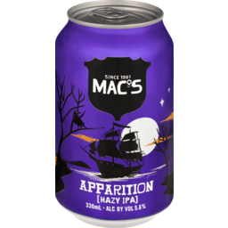Photo of Mac's Apparition Hazy IPA 5.6% Can