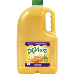 Photo of Mildura Orange & Passionfruit Fruit Drink 3l