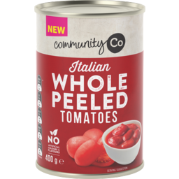Photo of Community Co Whole Peeled Tomatoes