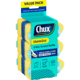 Photo of Chux® Dishwand Non-Scratch Refills 6 Each 