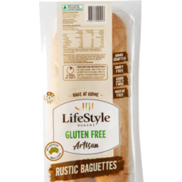 Photo of Lifestyle Gluten Free Baguete Rolls 2pk