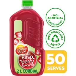 Photo of Golden Circle Raspberry Cordial 2Ltr