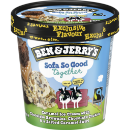 Photo of Ben & Jerry’S Ice Cream Sofa So Good Together 458ml