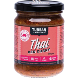 Photo of TURBAN CHOPSTICKS Thai Red Curry Paste
