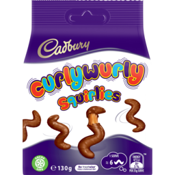Photo of Cadbury Curly Wurly Squirlies 130g